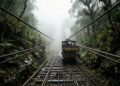 A obra-prima da engenharia esquecida: como o trem construído há 150 anos vencia uma muralha de 800 metros de altura no meio da selva