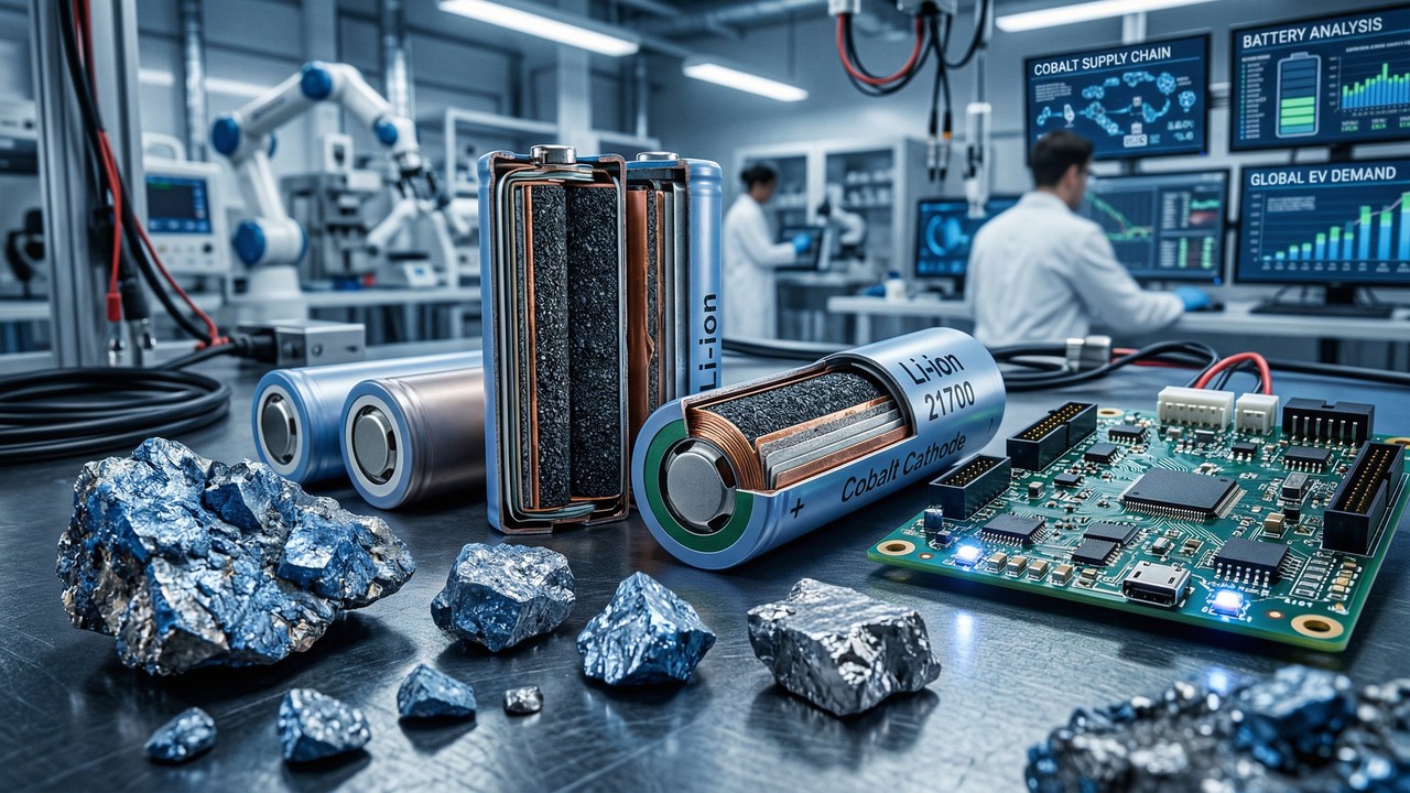 Esqueça o níquel e o ferro, pois este metal azul move as baterias de 10 milhões de carros e vale fortunas, sendo o coração da tecnologia