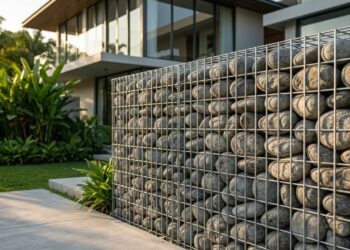 Você sabia que a estrutura de gabião está revolucionando os projetos modernos por substituir cercas tradicionais com extrema eficiência?