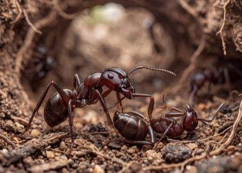 Esses insetos minúsculos cortam a perna de seus companheiros feridos e salvam mais de 90% deles da morte