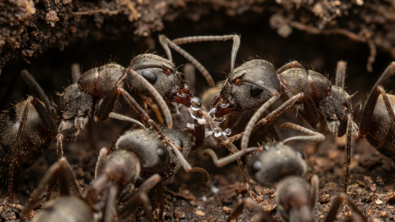 Formigas "Zumbis" estão usando antibióticos naturais para salvar a própria colônia de fungos assassinos