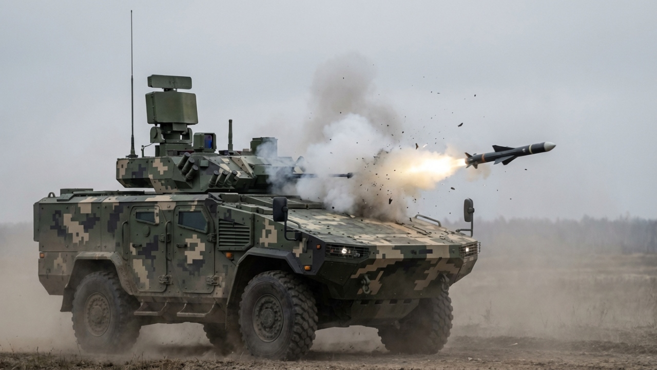 Esse blindado destrói mísseis no ar antes que eles cheguem perto da lataria e a tecnologia é impressionante