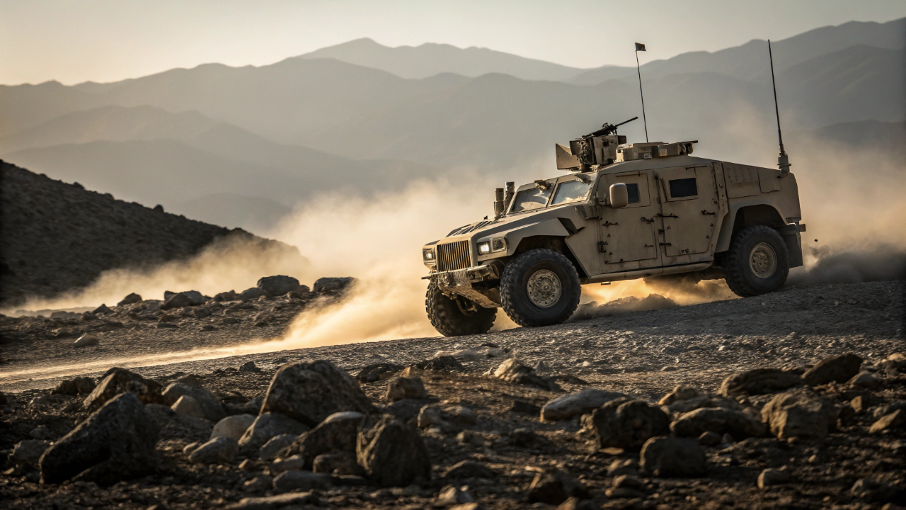 As 4 tecnologias do sucessor do Humvee que fazem qualquer mina terrestre ou emboscada perder completamente o efeito