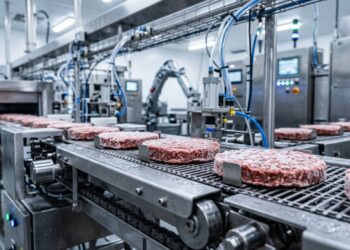 Com o congelamento criogênico de 24 minutos e fritura a 180 graus, a indústria produz alimentos padronizados, sendo um marco da automação extrema