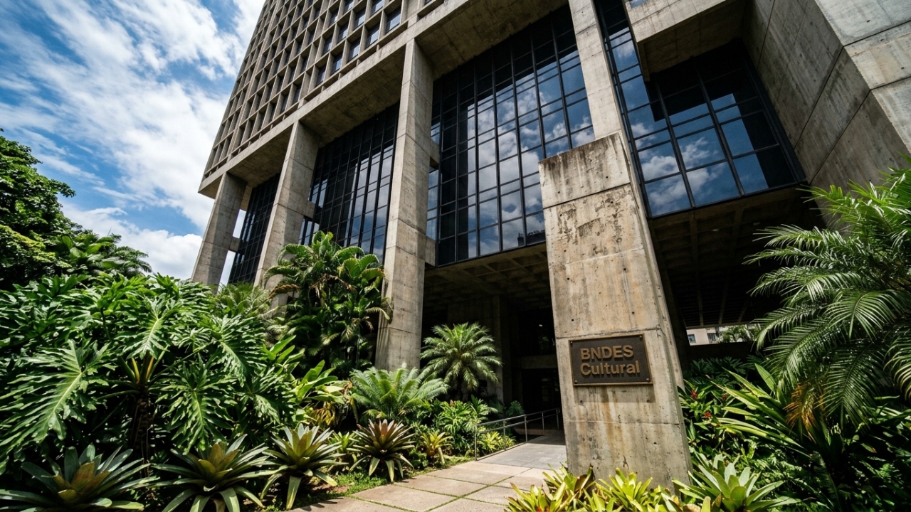 Com seus jardins de Burle Marx e fachadas de vidro fumê, o edifício de 1982 tornou-se o maior marco do brutalismo no centro do Rio de Janeiro