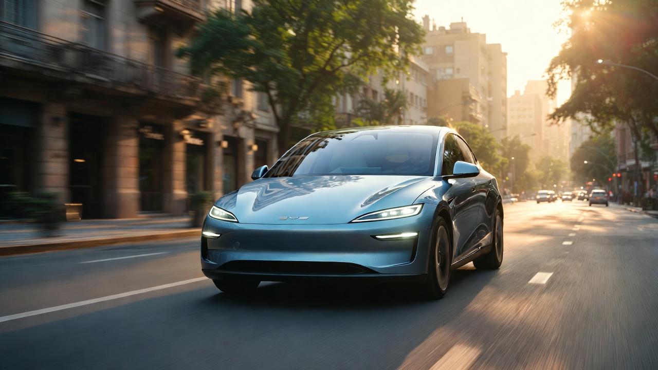 O modelo elétrico da BYD, que custa cerca de 120 mil reais e já domina o mercado nacional, fez montadoras gigantes desistirem da briga por carros populares elétricos no Brasil