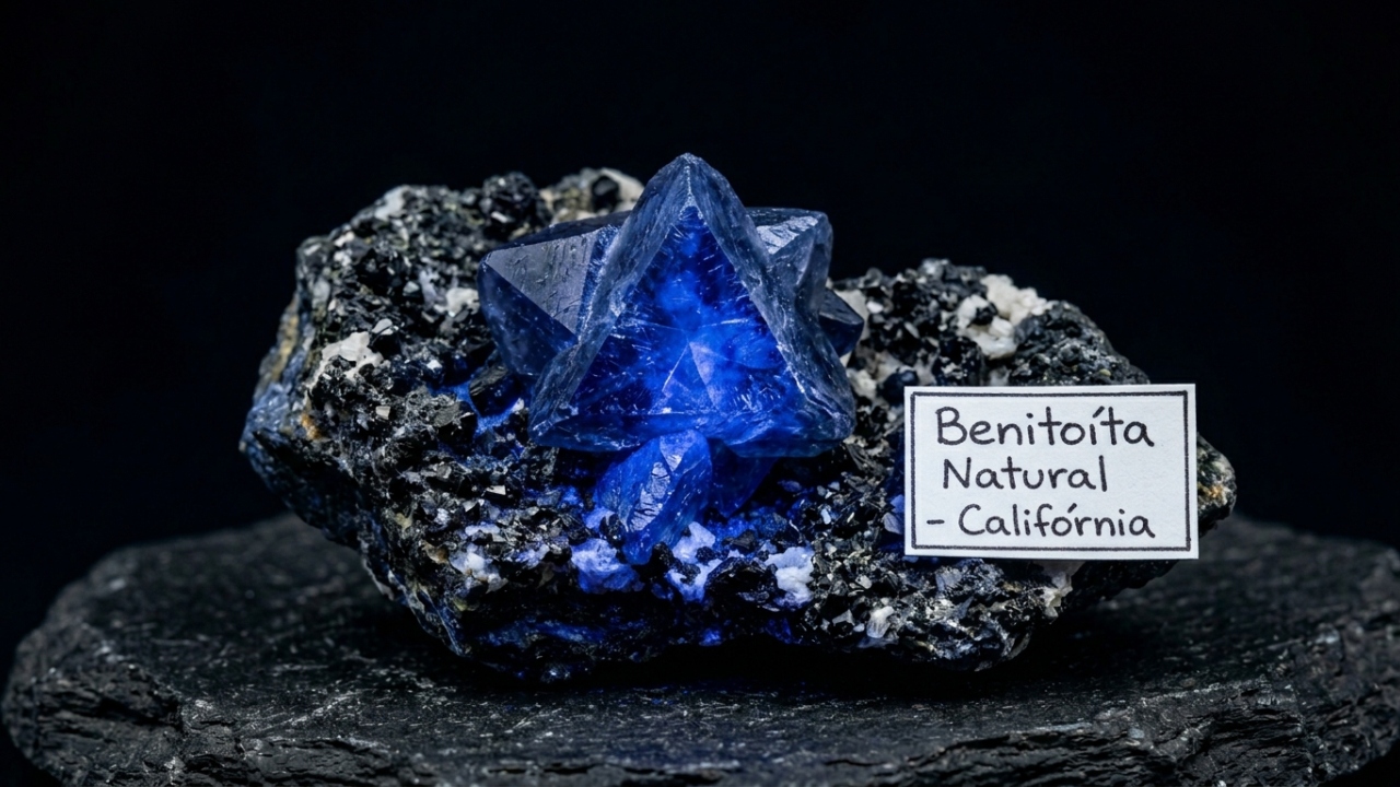 Esqueça a safira, pois esta gema azul brilha sob luz UV e só existe na Califórnia, sendo a obra-prima mais rara da geologia