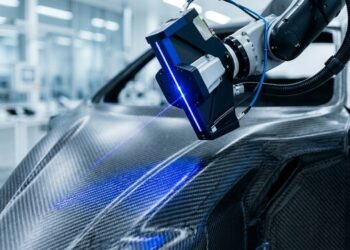 Com tecidos de carbono e resina injetada sob alta pressão, a indústria fabrica o chassi monocoque que permite supercarros passarem de 300 km/h