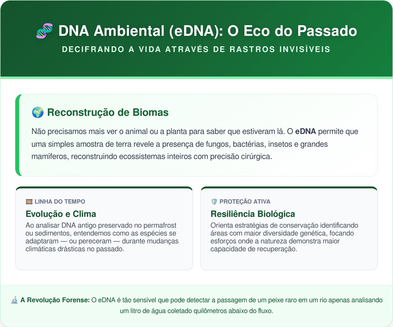 Cientistas acharam DNA de 2 milhões de anos no gelo e o que ele revela muda tudo que sabíamos sobre a vida no Ártico