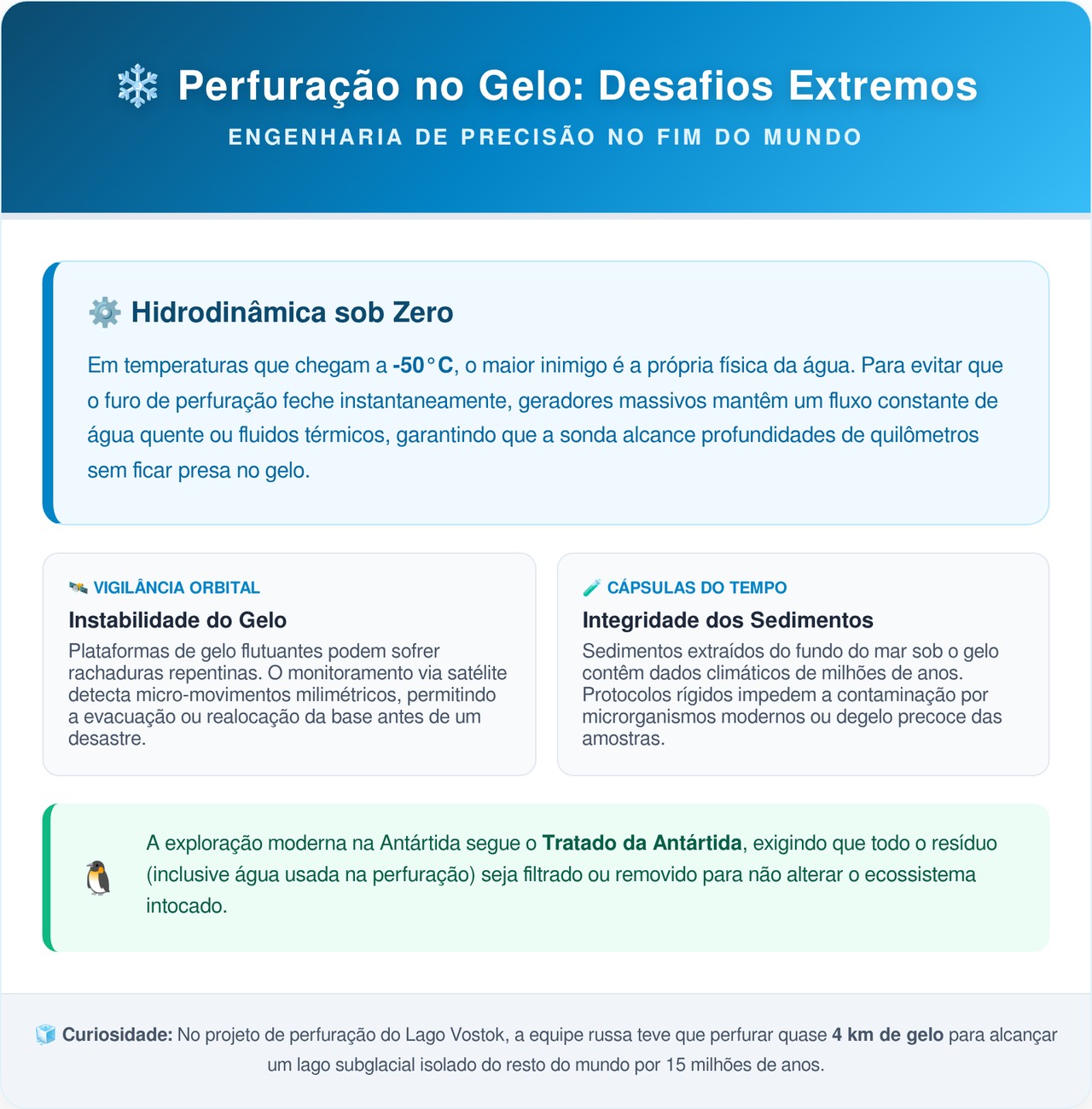 Cientistas perfuram 523 metros sob o gelo da Antártida e resgatam um registro geológico inédito de 23 milhões de anos que pode mudar a história do clima