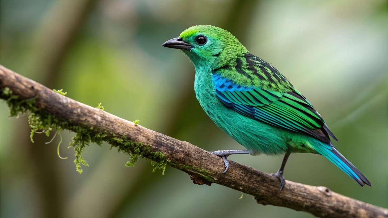 Cientistas registraram pela primeira vez em um século um pássaro dividido ao meio entre dois sexos