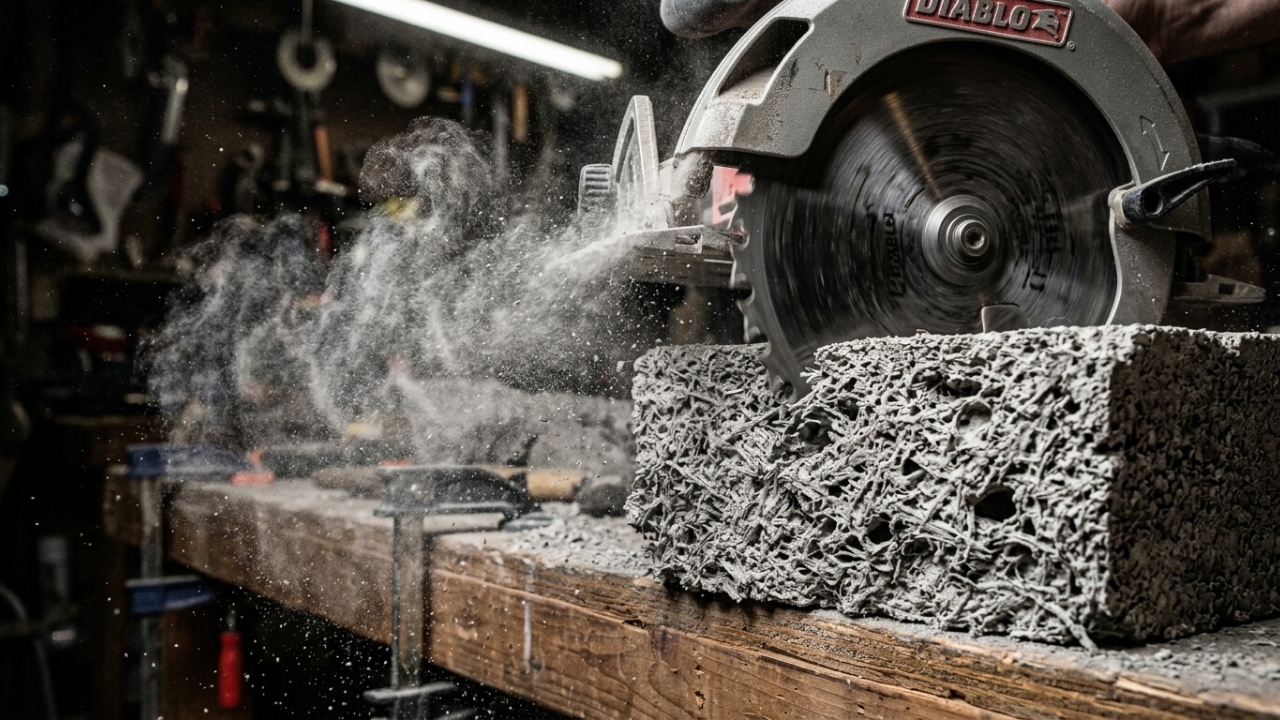 A receita que transforma papelão velho e jornais descartados numa argamassa incrivelmente leve para erguer paredes