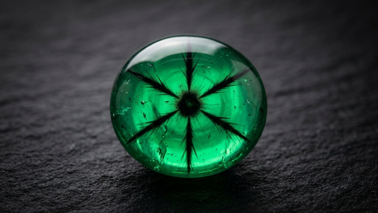Esqueça a gema comum, pois esta pedra colombiana possui seis raios naturais em formato de roda, sendo a obra-prima da geologia
