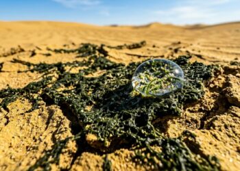 Pesquisadores jogam bactérias pré-históricas no meio do deserto e a areia se transforma magicamente em terra fértil