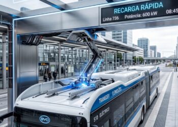 Exigindo apenas cerca de 15 segundos na tomada, o inovador coletivo de 18 metros transporta até 120 pessoas com o apoio de uma rede de recarga ultrarrápida de 600 kW em cada parada