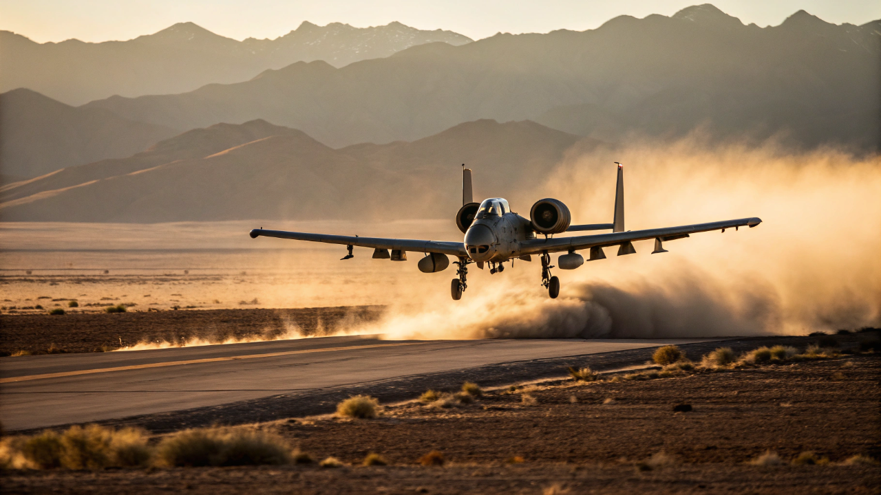 Eles construíram um avião ao redor de um canhão rotativo gigante: o jato blindado de ataque que dispara 3.900 balas por minuto e consegue voltar para a base mesmo com metade da asa destruída