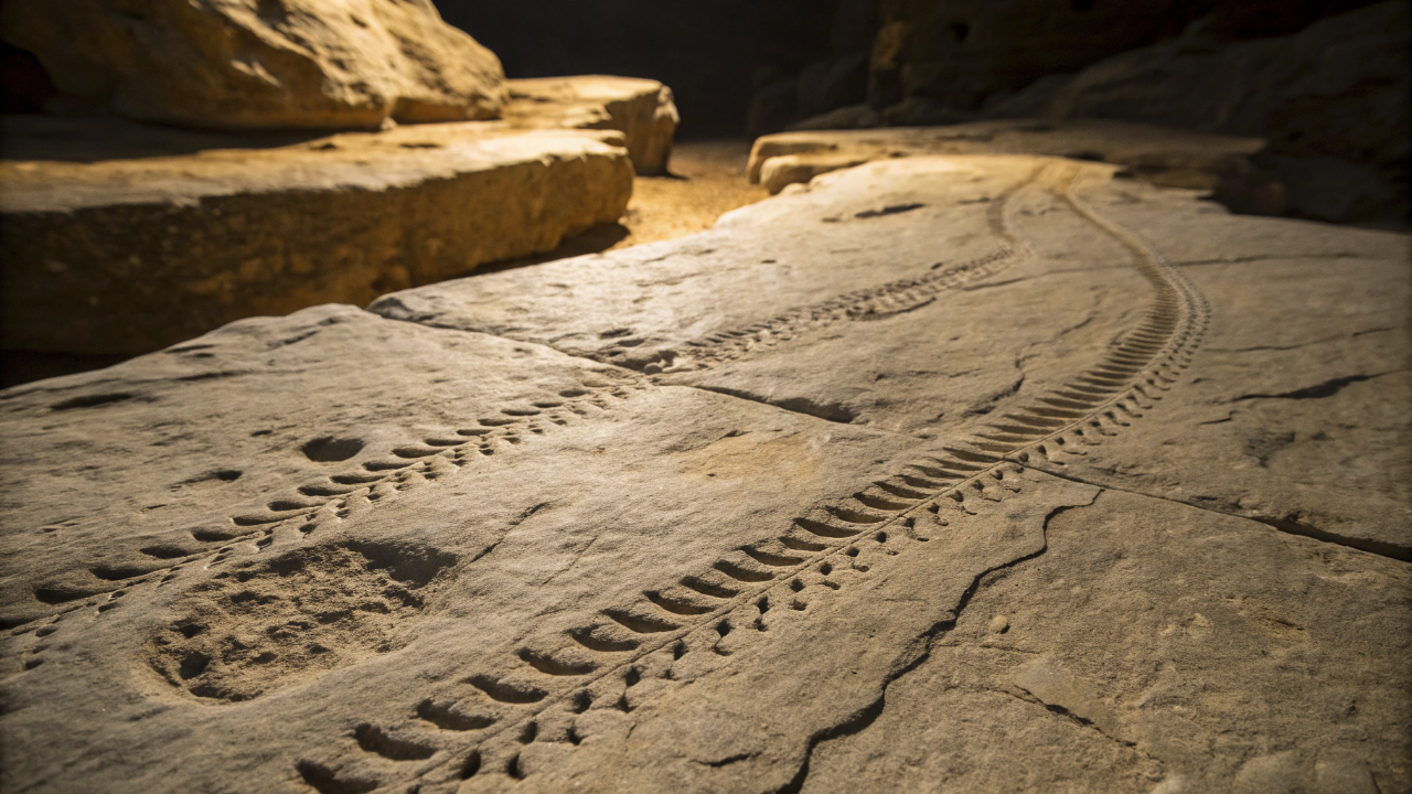 Escaladores acharam por acidente rastros de tartarugas marinhas fugindo de um terremoto há 80 milhões de anos