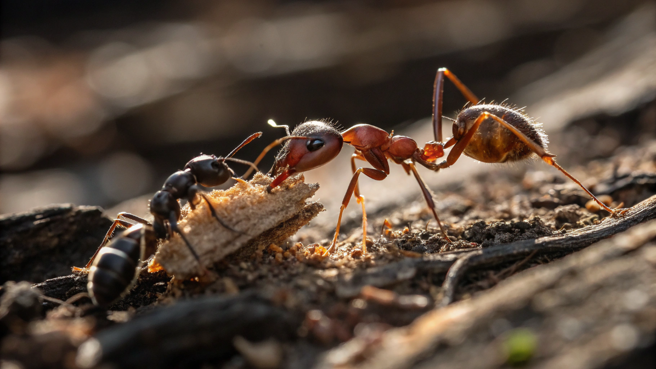 Esses insetos minúsculos cortam a perna de seus companheiros feridos e salvam mais de 90% deles da morte