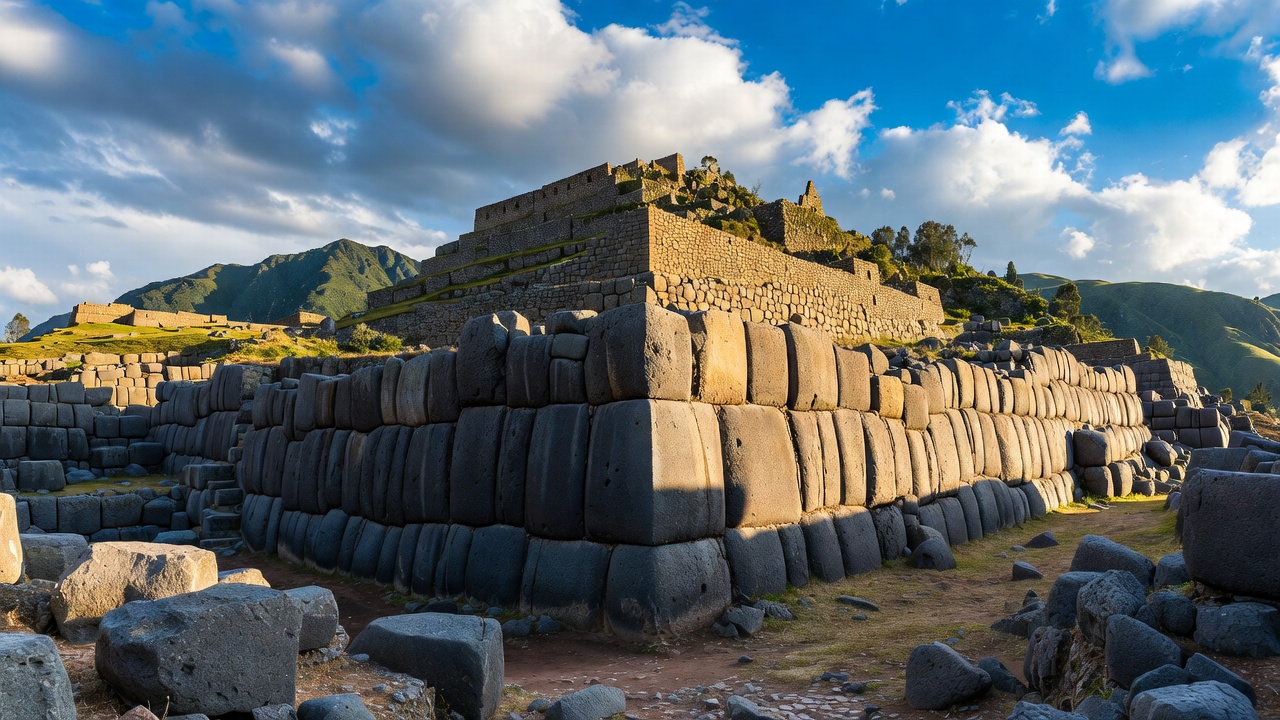 Encaixando blocos de até 200 toneladas com precisão milimétrica, a fortaleza erguida a 3 mil metros de altitude exibe um nível de engenharia que a tecnologia atual sofre para replicar