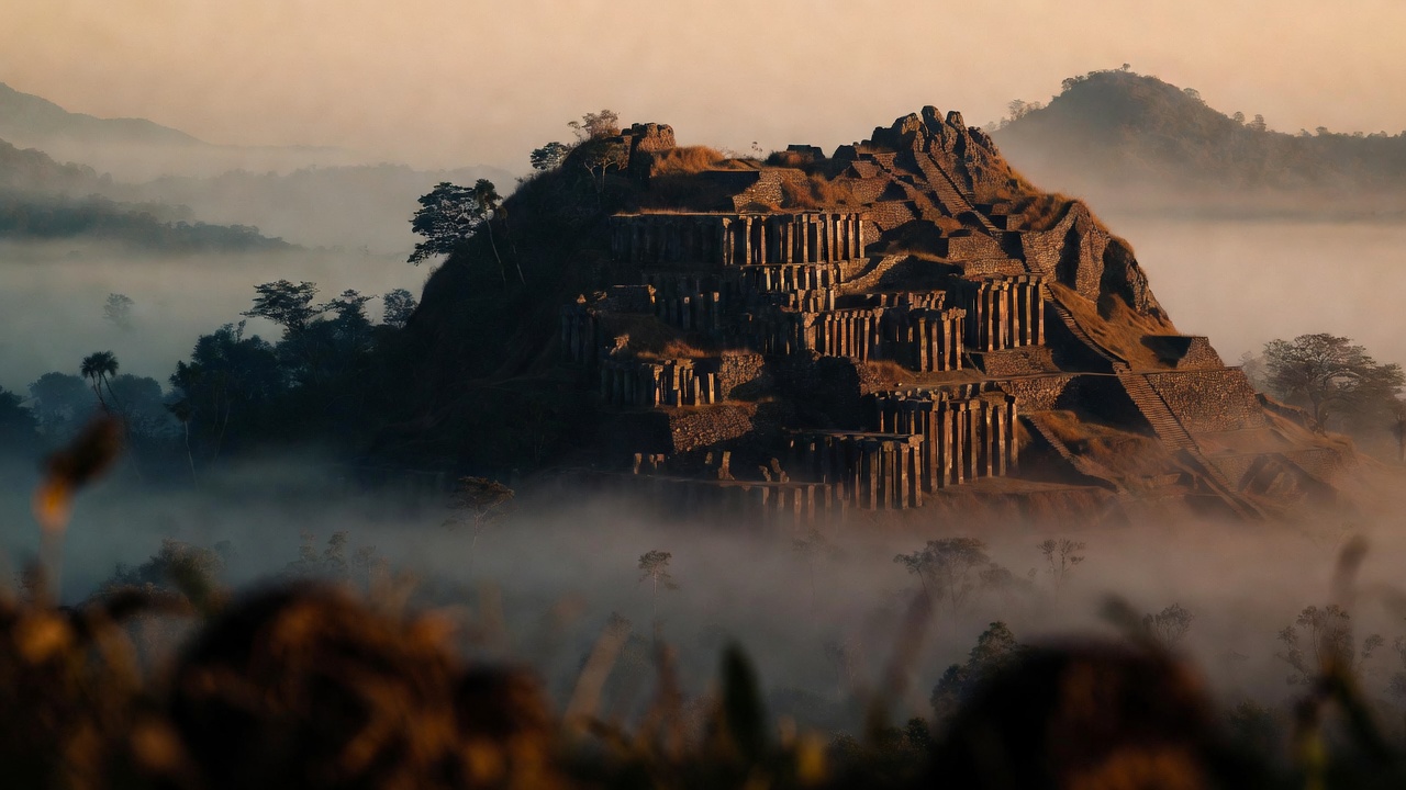 Enterrada sob uma floresta tropical e datada em mais de 16 mil anos, a gigantesca pirâmide asiática de 30 metros de altura ameaça reescrever toda a história humana