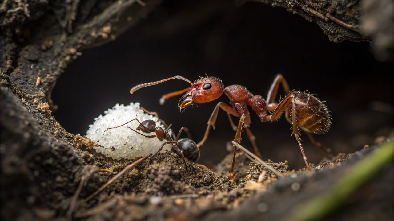 Formigas "Zumbis" estão usando antibióticos naturais para salvar a própria colônia de fungos assassinos