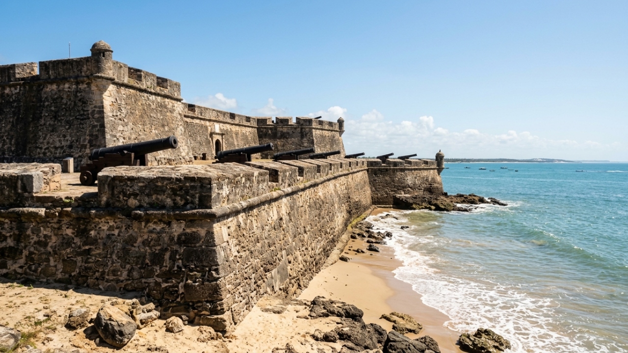 Com suas muralhas de pedra de 1631 e canhões históricos, a fortificação holandesa em Itamaracá tornou-se o maior símbolo da resistência em Pernambuco