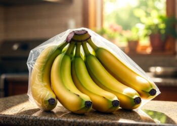 O truque de 1 minuto para as bananas não amadurecerem rápido demais na fruteira