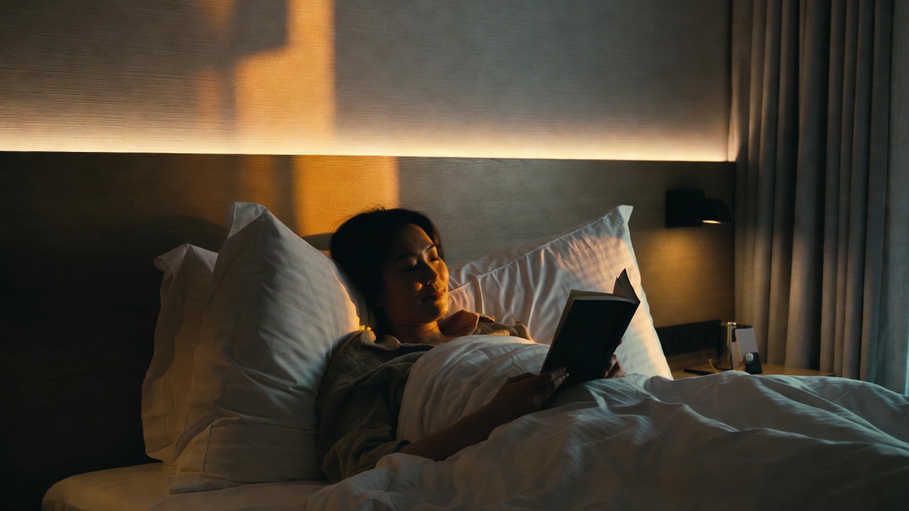 A técnica de iluminação económica com fitas LED que transforma qualquer quarto simples num ambiente de hotel de luxo