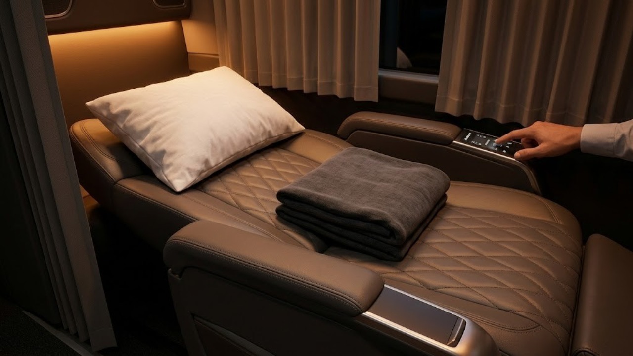 Avaliado em 2 milhões de reais e medindo impressionantes 15 metros de comprimento, o novo ônibus de luxo da Marcopolo traz poltronas de massagem para aniquilar as viagens aéreas