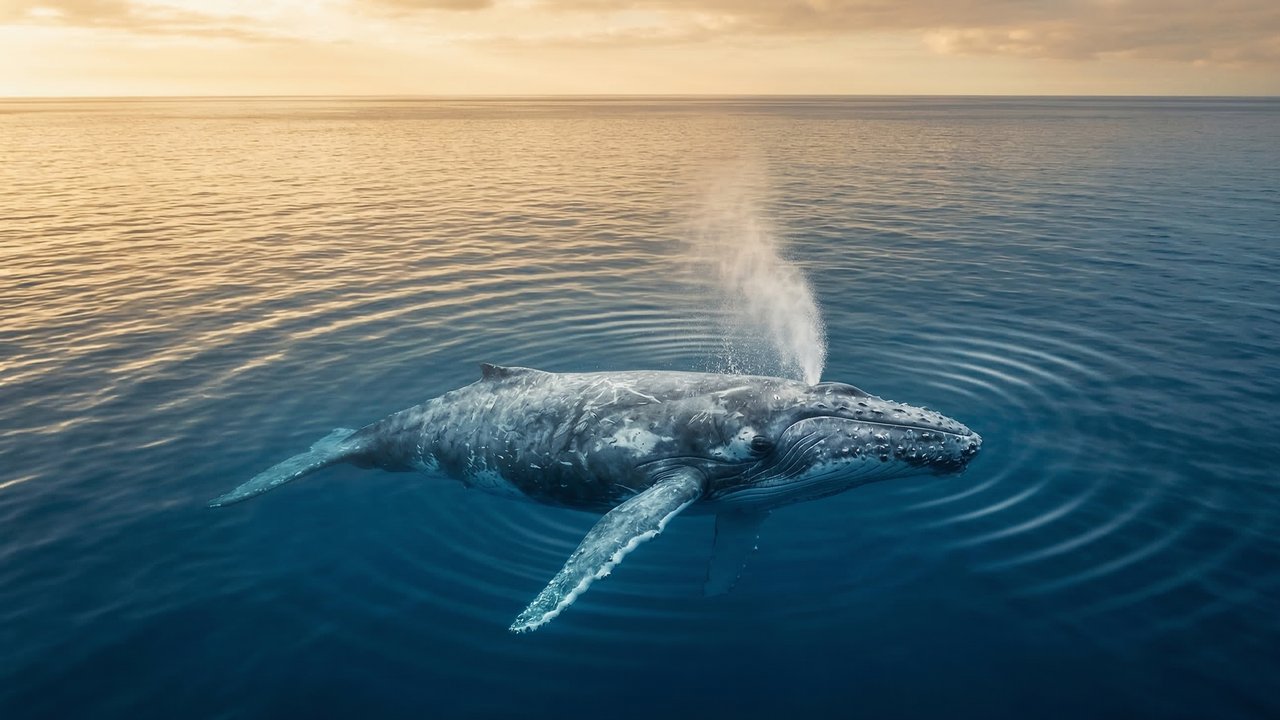 Ela emite um canto em uma frequência que nenhuma outra baleia consegue ouvir, sendo o animal mais solitário e misterioso de todo o planeta