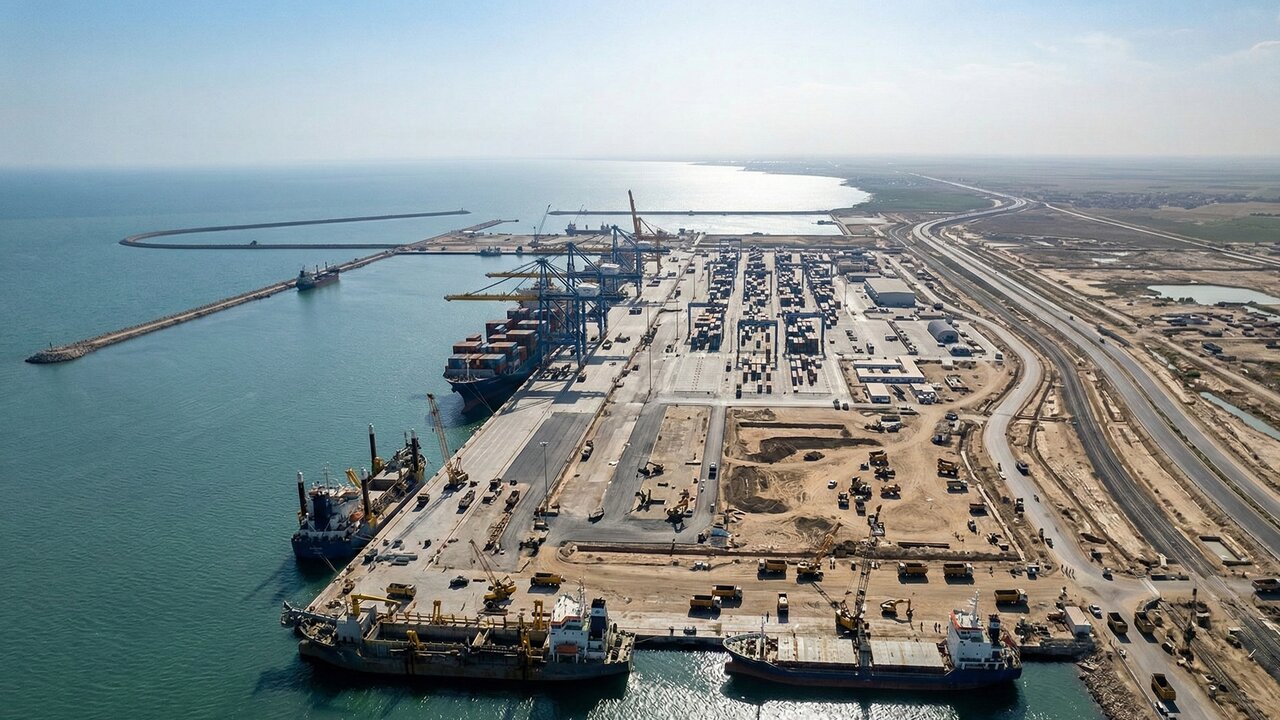 Com um investimento de US$ 17 bilhões e o quebra-mar mais longo do mundo, o Iraque constrói um porto monumental para rivalizar com o Canal de Suez