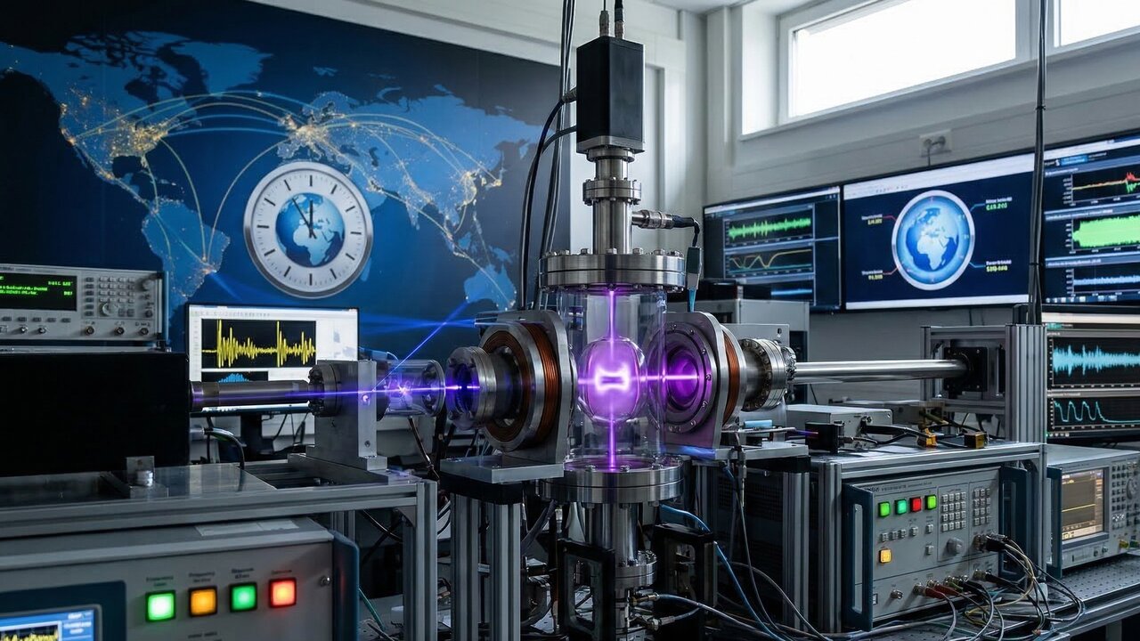 Esqueça o lítio e o potássio, pois este metal alcalino brilha em roxo e move os relógios atômicos, sendo o mestre do tempo