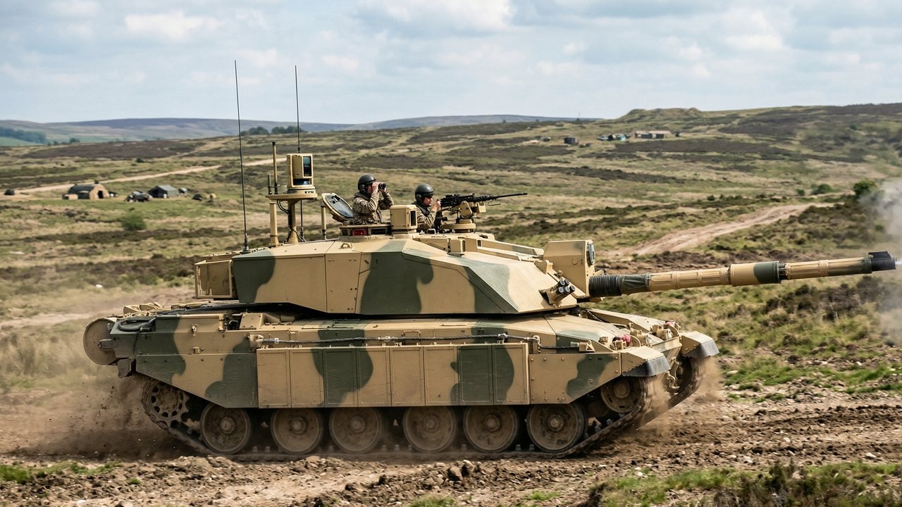O tanque britânico de nova geração com letalidade digital e blindagem reforçada, sendo a fortaleza de ferro que dominará os campos de batalha modernos