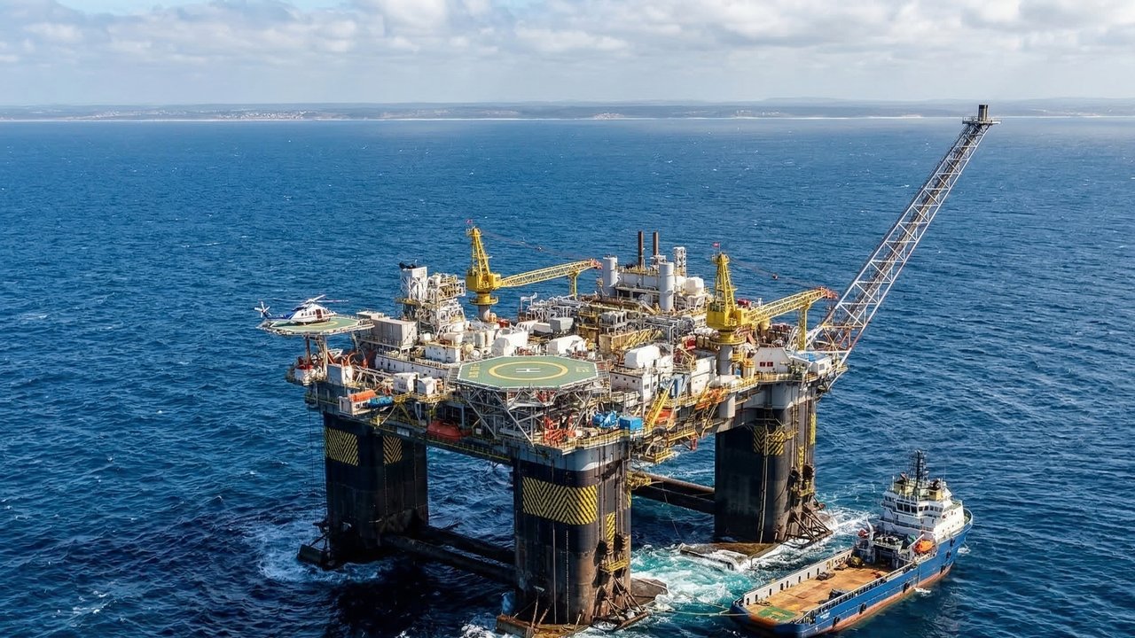 Com peso de 48 mil toneladas e produzindo 180 mil barris por dia, a estrutura de 2008 tornou-se o maior marco da engenharia naval do Brasil