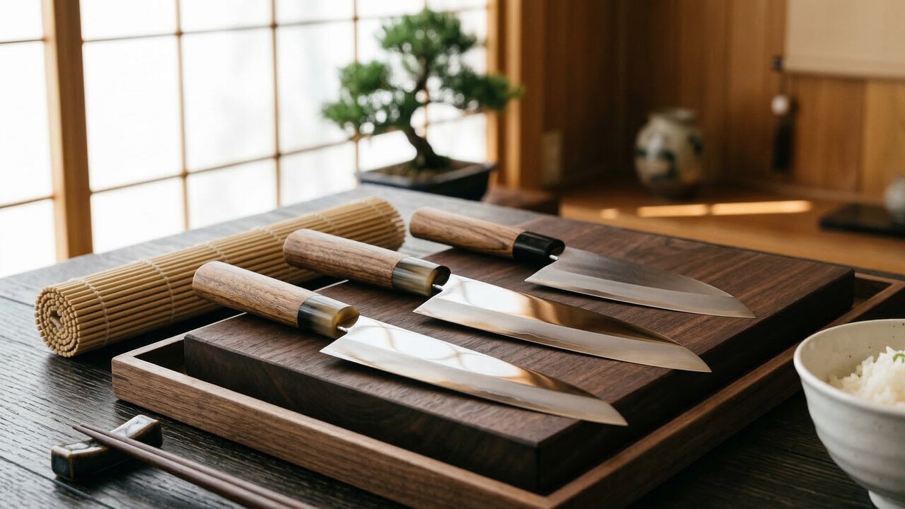 Com um polimento espelhado impecável e aço inoxidável de alta tecnologia, as facas japonesas Nenohi podem custar até US$ 20 mil por unidade