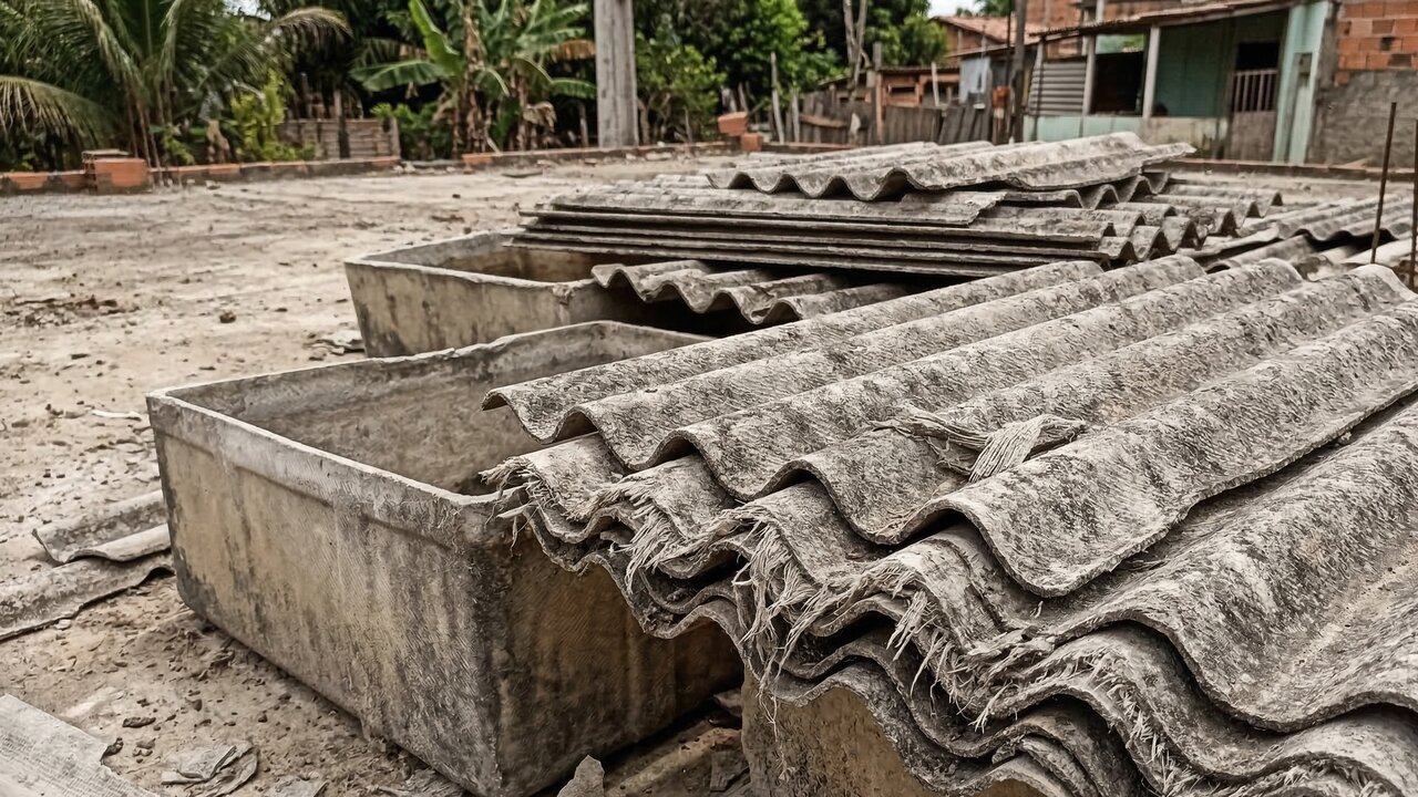 Esqueça o ferro e o aço, pois este mineral fibroso resiste ao fogo e ao calor extremo, sendo a fibra proibida da construção civil