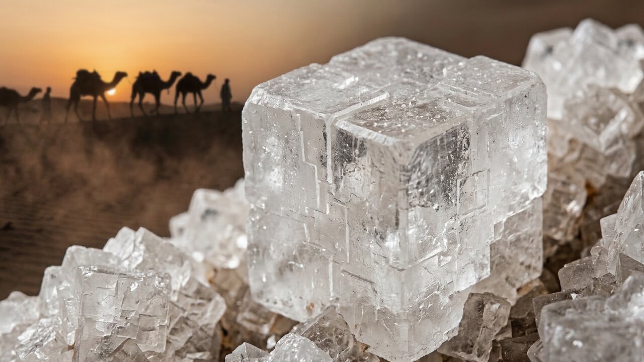 Esqueça o ouro e o diamante, pois este cristal preserva a vida e tempera o mundo, sendo o ouro branco da antiguidade