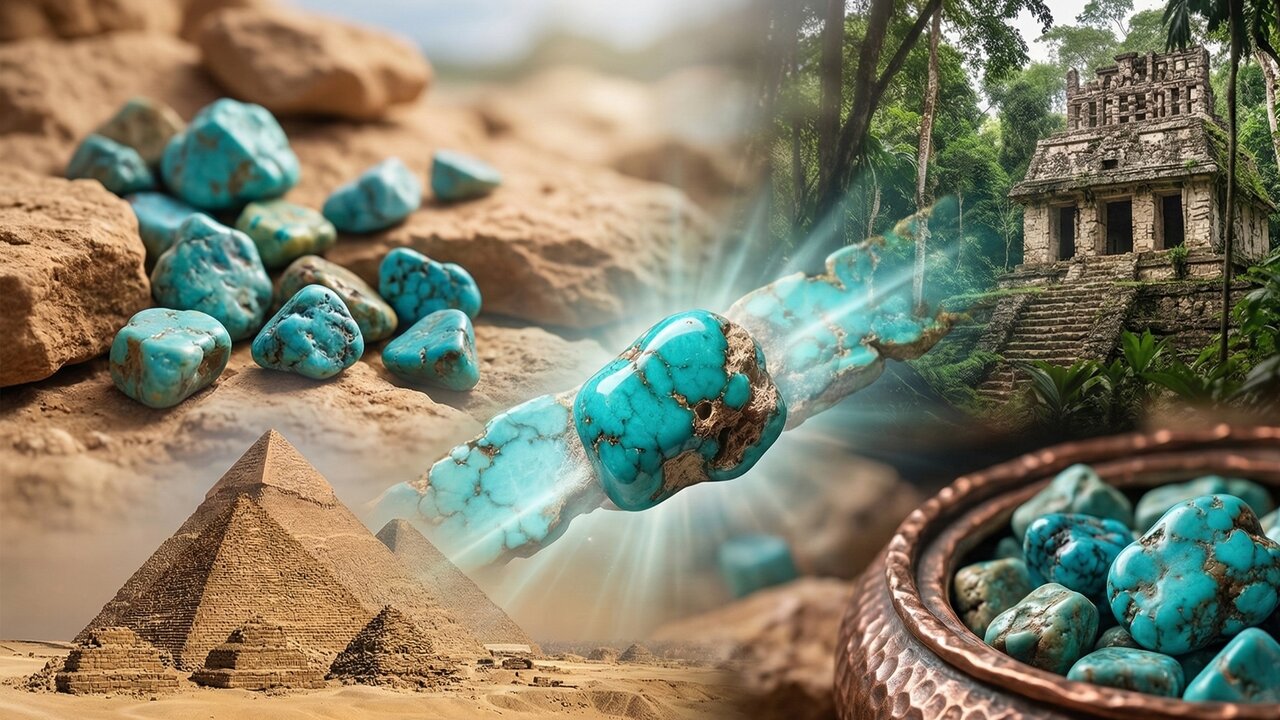 Esqueça o lápis-lazúli e a safira, pois esta gema azul-esverdeada é o tesouro milenar do Egito e dos Maias, sendo a cor do céu