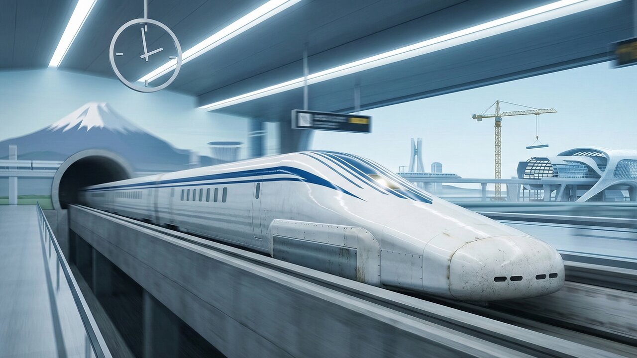 Com um atraso de dez anos e custo de US$ 64 bilhões, o trem japonês de 603 km/h enfrenta desafios ambientais para cruzar os Alpes Japoneses