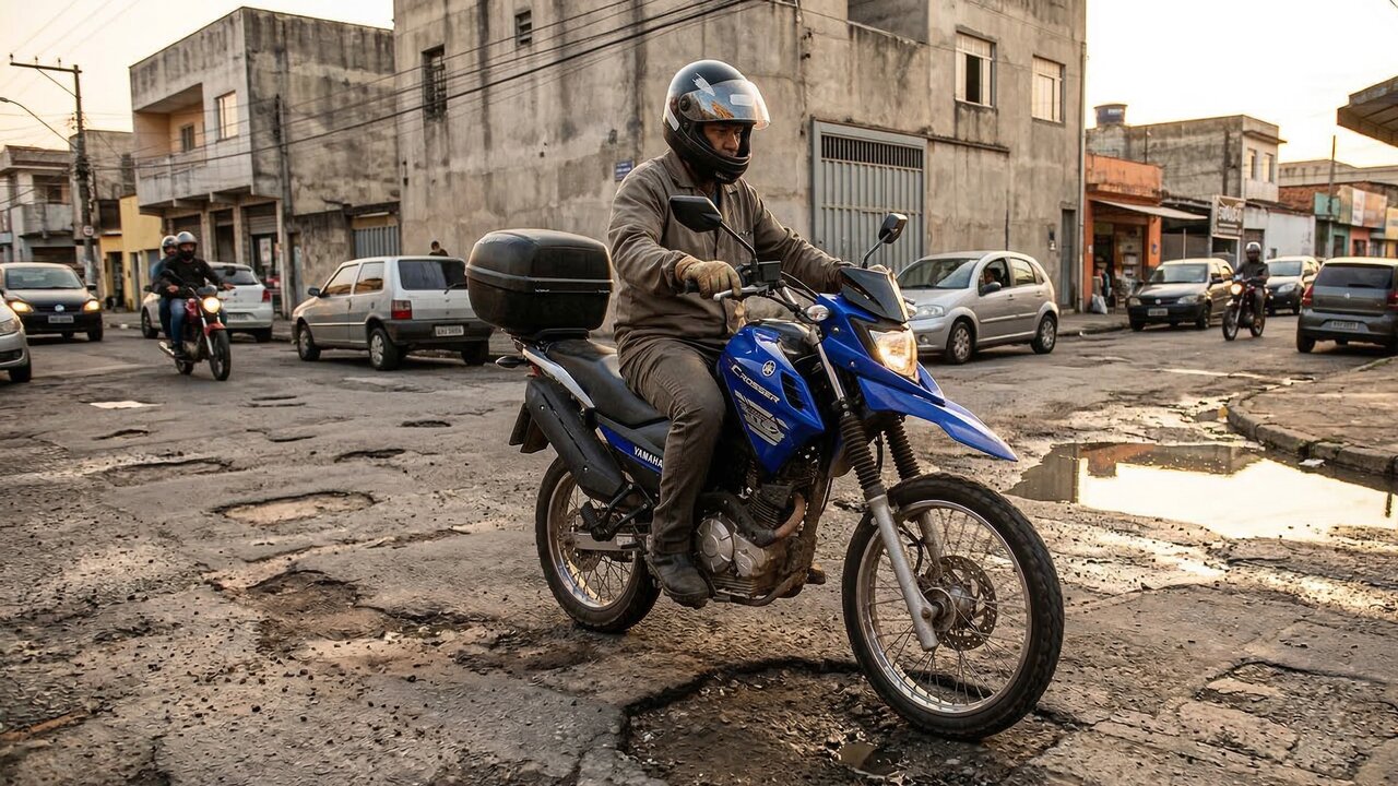Valente como um trator: a moto trail de 150cc que virou o terror das oficinas mecânicas