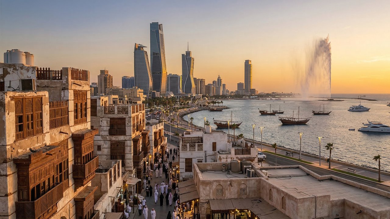 Cidade ideal para turistas de alto luxo, Jeddah une sua história de 2.500 anos a suítes de US$ 75 mil por noite no coração da Arábia Saudita
