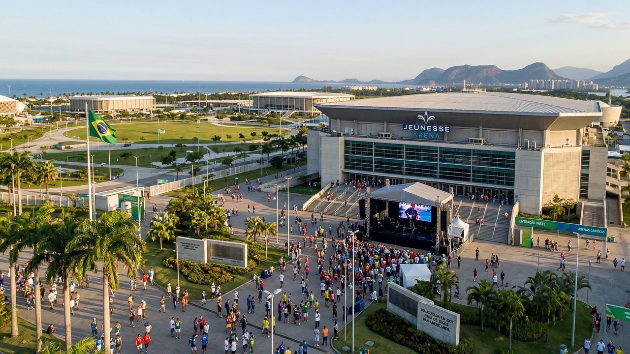 Com capacidade para 18 mil pessoas e estrutura de 2007, a arena da Barra tornou-se o maior palco de shows e grandes eventos do Rio de Janeiro