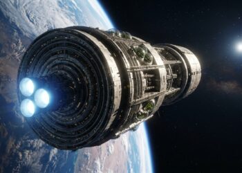 A nave Chrysalis não é ficção científica: é um projeto de engenharia vencedor de competição internacional que planejou, com detalhes técnicos, como transportar 2.400 pessoas até Alpha Centauri em uma jornada de 400 anos