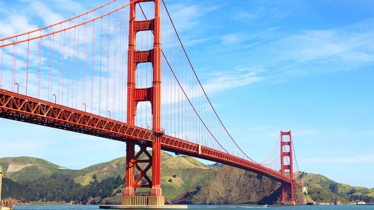 Ponte vermelha de San Francisco se tornou um dos cartões-postais mais famosos do mundo