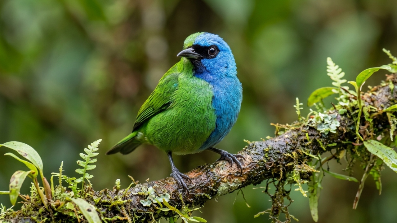 Cientistas registraram pela primeira vez em um século um pássaro dividido ao meio entre dois sexos