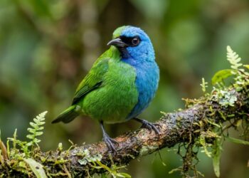 Cientistas registraram pela primeira vez em um século um pássaro dividido ao meio entre dois sexos