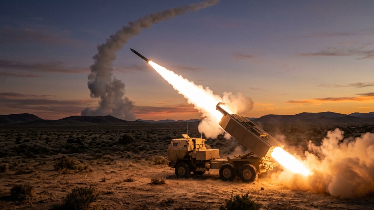 Engenheiros criaram um lançador de foguetes que viaja a 85 km por hora e acerta alvos a 80 km de distância