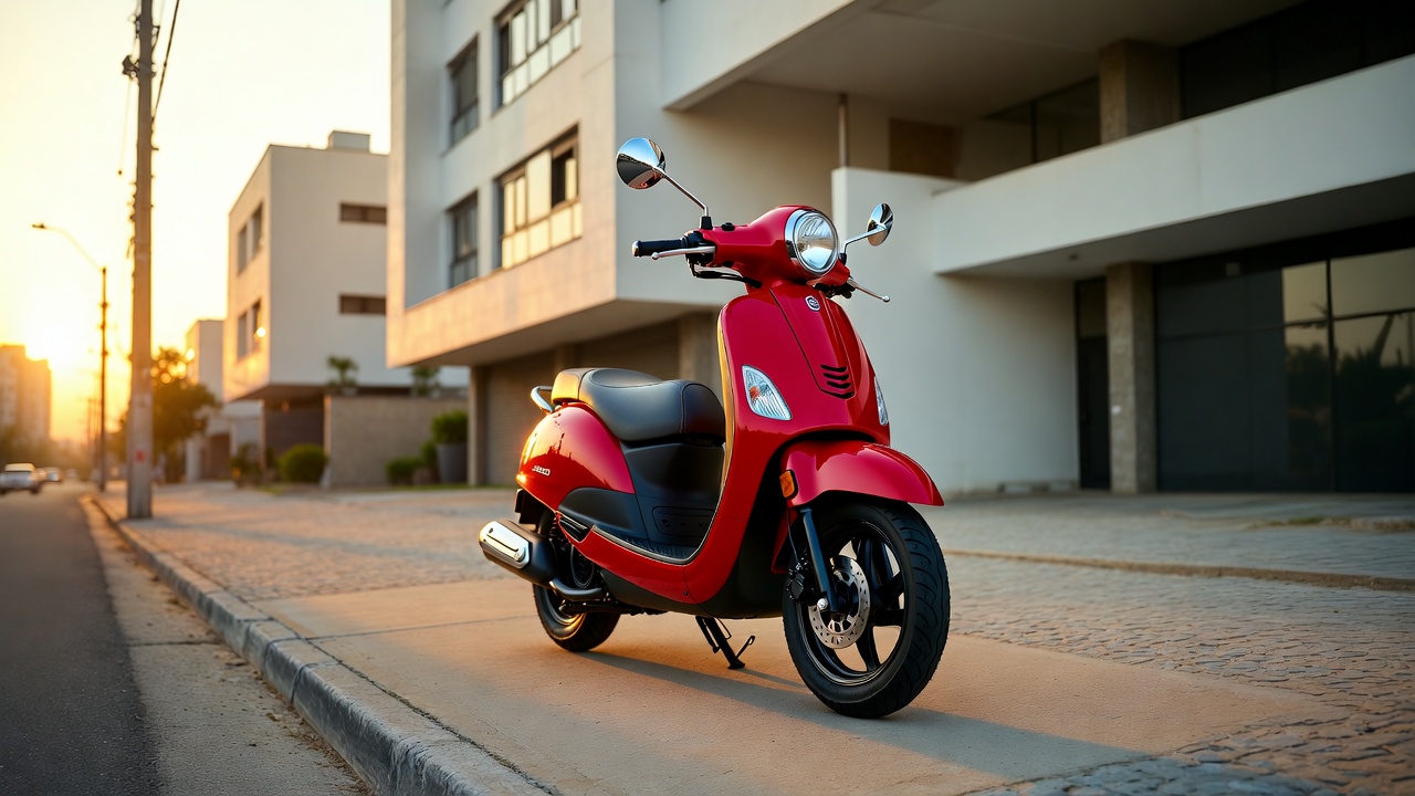 Pesando míseros 106 quilos e abrigando um baú espaçoso de série, a ágil scooter asiática roda 35 km por litro exigindo um investimento de 11 mil reais