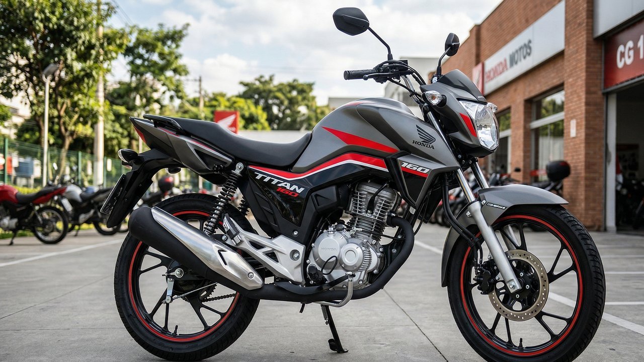 Sendo a moto mais vendida do Brasil, a Honda CG 160 usada mantém alta liquidez e baixo custo de manutenção com seu motor flex de 160 cilindradas