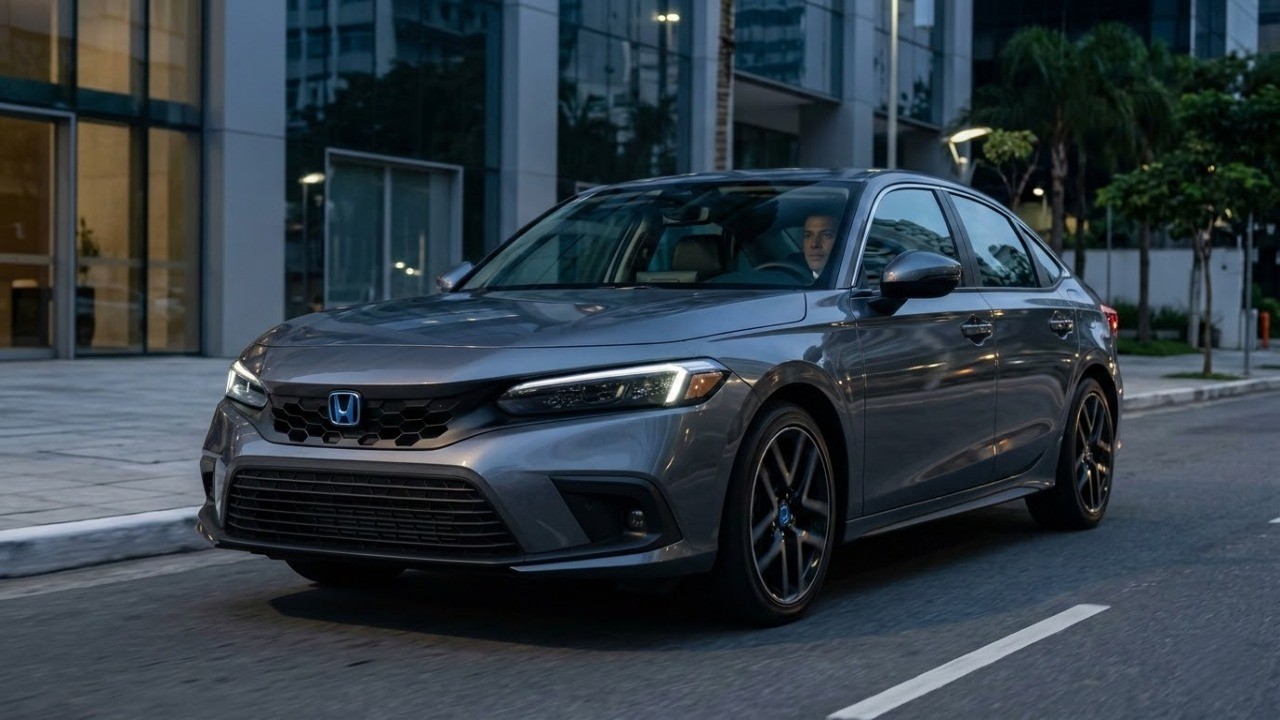 Fazendo mais de 20 quilômetros por litro na cidade, o novo Honda Civic Hybrid combina dois motores elétricos com acabamento premium e vira a escolha racional por 265 mil reais para quem busca luxo e economia
